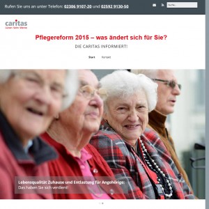 - Caritas Lünen der Caritas Lünen zur Pflegereform 2015