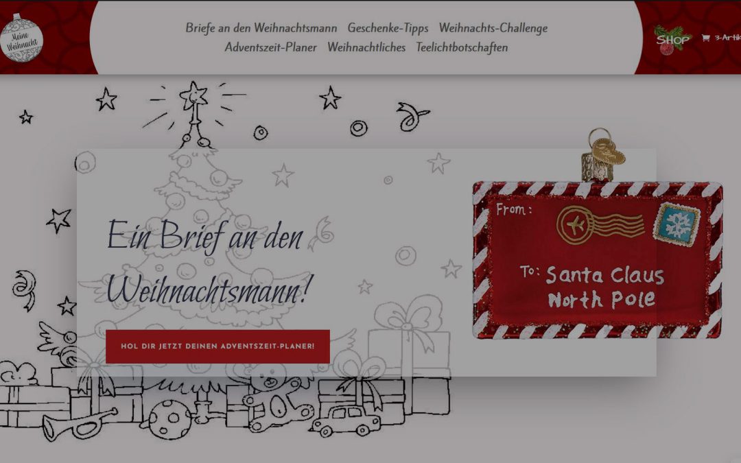 Brief an den Weihnachtsmann